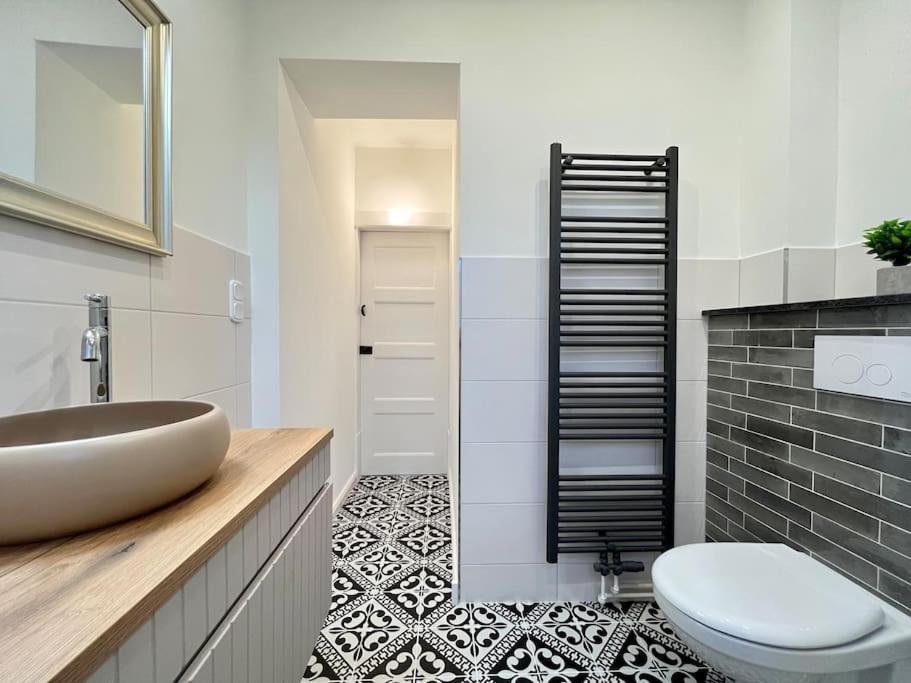 Apartment Perlmutt Mit Balkon Husum  Luaran gambar