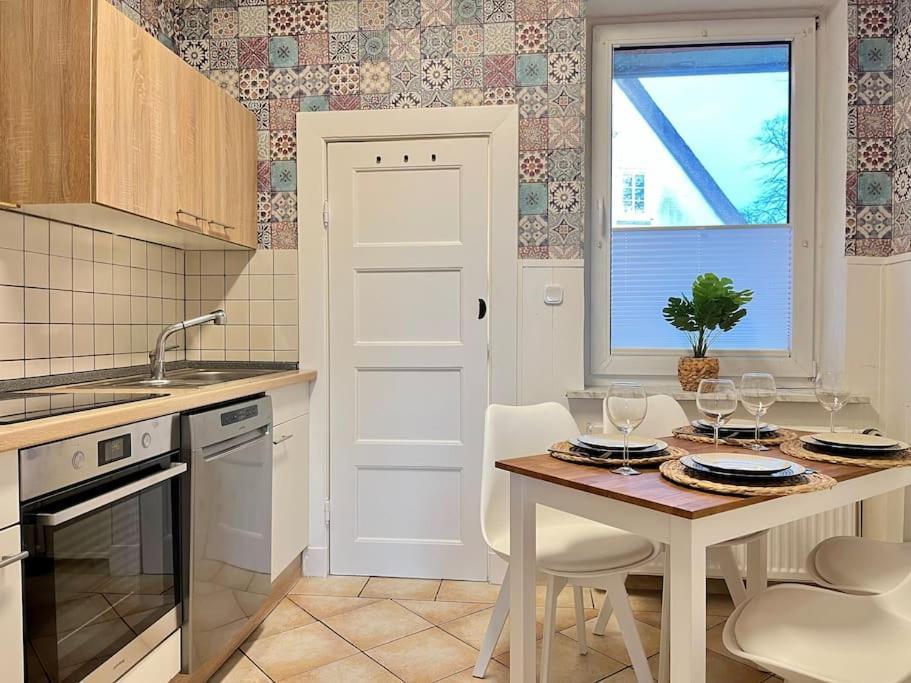 Apartment Perlmutt Mit Balkon Husum  Luaran gambar