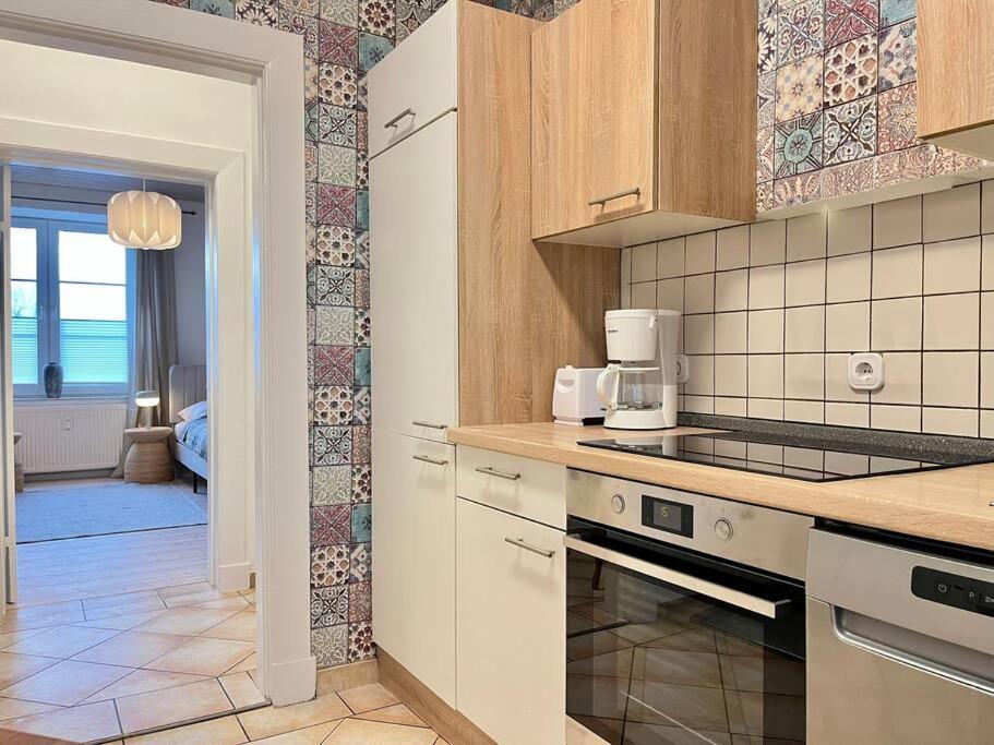 Apartment Perlmutt Mit Balkon Husum  Luaran gambar