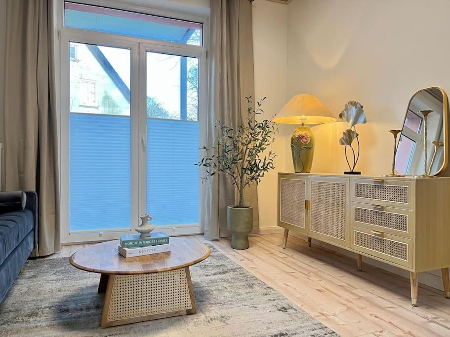 Apartment Perlmutt Mit Balkon Husum  Luaran gambar